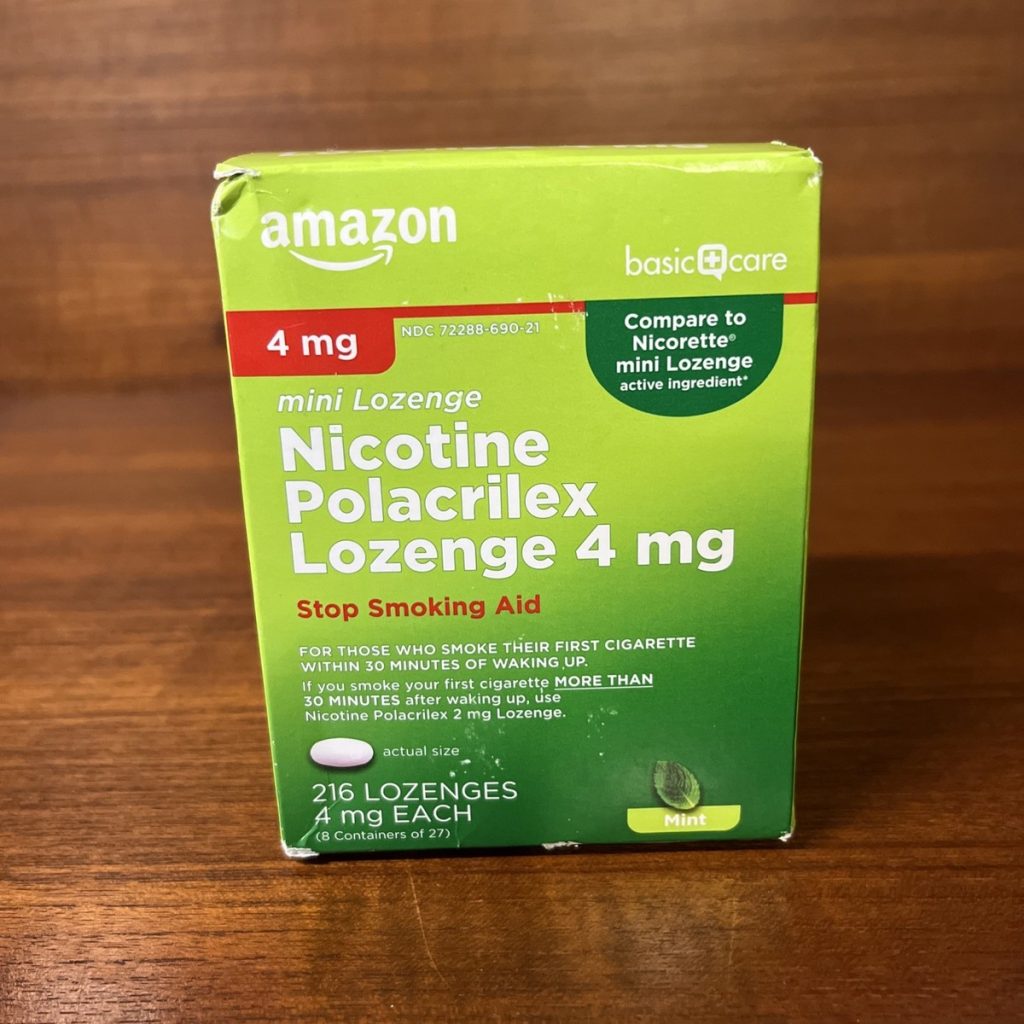 Amazon Basic Care Nicotine Lozenges